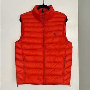 Polo by Ralph Lauren Men's Vibrant Orange Vest